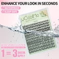 thumbnail image 2 of Eyelash Clusters uCoolme Born 3D-Vivi, rizo de 8 a 18 mm en D, 2 of 5