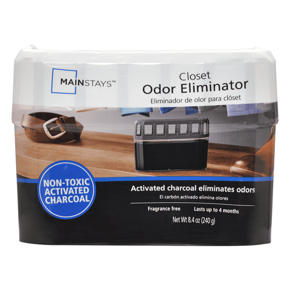 Mainstays Closet Odor Eliminator With Non Toxic Activated Charcoal