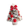 thumbnail image 3 of Mini árbol de Navidad con luz, decoración de mesa, manualidades en miniatura para fiestas. 35 cm 1378 pulgadas, 3 of 9