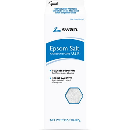 Swan Epsom Salt, 32 Oz.