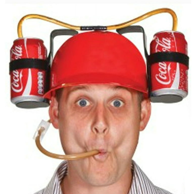 Beer Hat, Funny Hat for Drinking Soda, Beer Helmet, Drinking Accessories  Gifts for Man - China Drinking Helmet, Drinking Hat