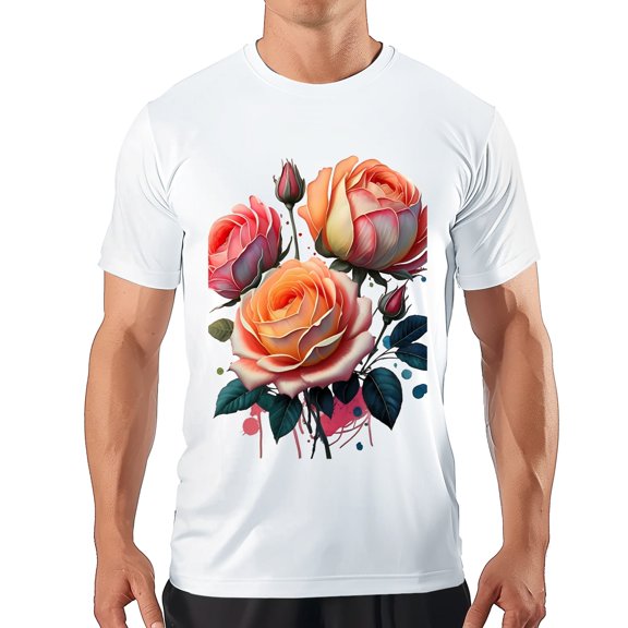 Men's T Shirt#replace# Women's Shirts Round Neck Patterned Tee Summer New Sports Shirt Vintage Style Gift for Friends XS
