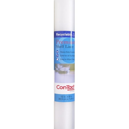 Clear Plastic Adhesive Peel - Con-Tact Brand Non-Adhesive Premium Shelf Liner, Woven Clear