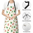 thumbnail image 6 of Naloa Colorful Insect1 Apron Kitchen Aprons with Pockets for Women Men Chef, 6 of 8