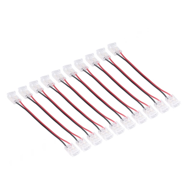 Cable De Extensión De Puente De Tira A Tira, Conector De Luz De Tira COB De 2 Pines, Material De PC, Compacto Portátil Para Almacén