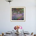 thumbnail image 4 of The Artist's Garden At Giverny, c.1900, Botanical Framed Art Print Wall Art by Claude Monet Sold by Art.Com, 4 of 6