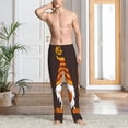 thumbnail image 2 of Fotbe Fall Gnomes Pantalones de Pijama para Hombre, Pantalones de Dormir, Pantalones de Casa con Cintura Ajustable y Bolsillos-Medium, 2 of 6