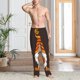 thumbnail image 2 of Fotbe Fall Gnomes Pantalones de Pijama para Hombre, Pantalones de Dormir, Pantalones de Casa con Cintura Ajustable y Bolsillos-3X-Large, 2 of 6