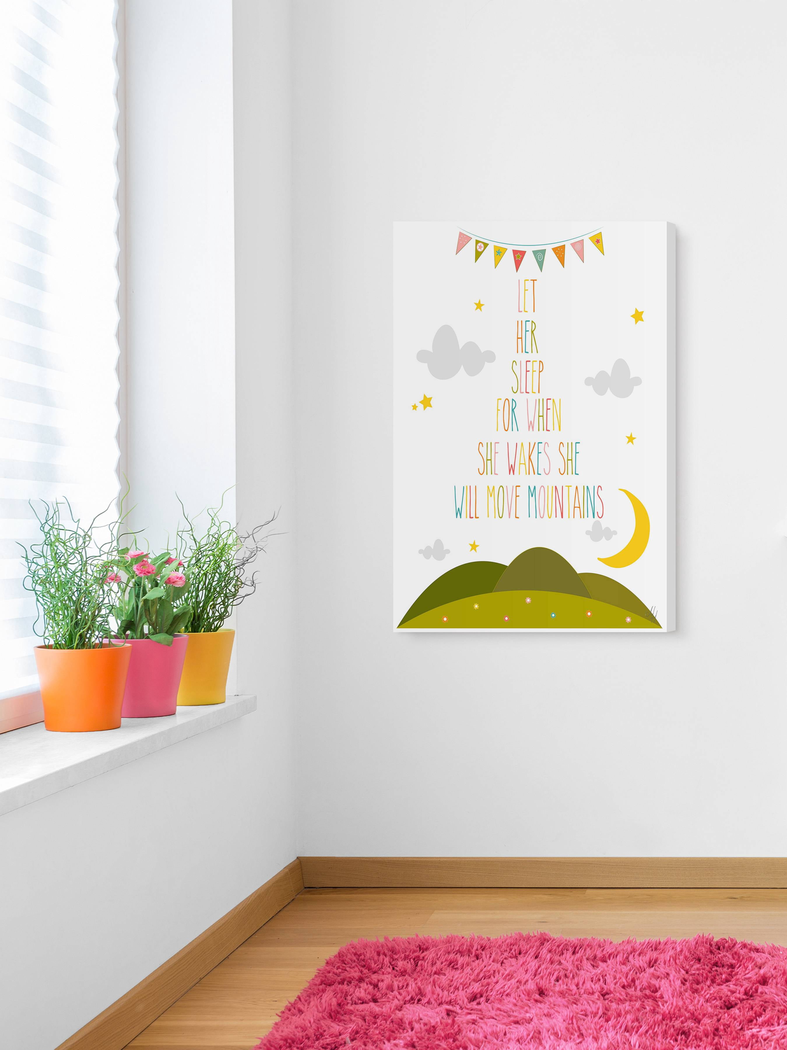Marmont Hill Move Mountains by Karen Zukowski Canvas Wall Art