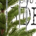 thumbnail image 4 of ¡Compra y Aprovecha las Mejores Ofertas!, Adorno navideño colgante con forma de carámbano transparente para árbol de Navidad Akmoler, 4 of 6