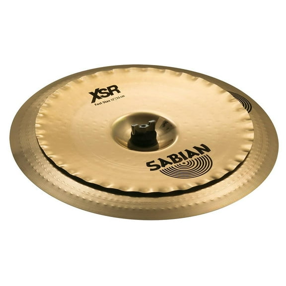 Sabian XSR Fast Stax Cymbals 13 in 16 in Medium Thin Cast Alloy Brilliant