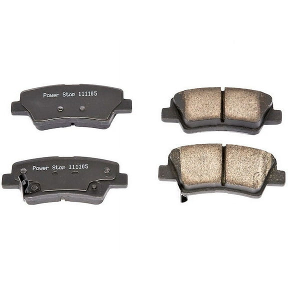Rear Brake Pad Set - Compatible with 2009 - 2015 Hyundai Sonata 2010 2011 2012 2013 2014