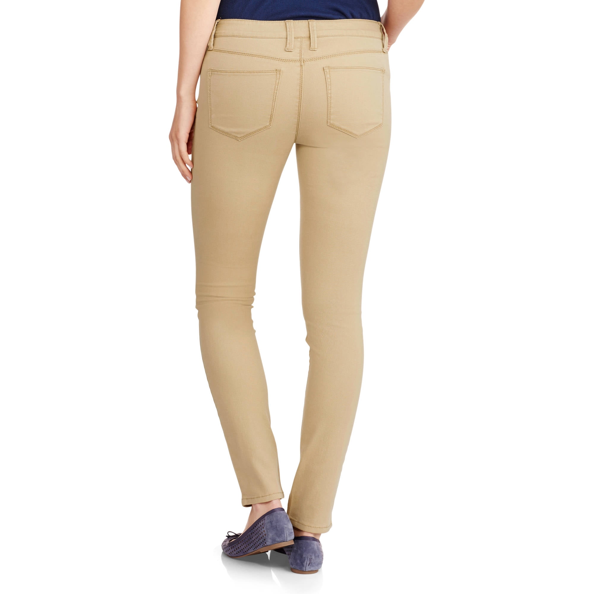 khaki skinny jeans for juniors