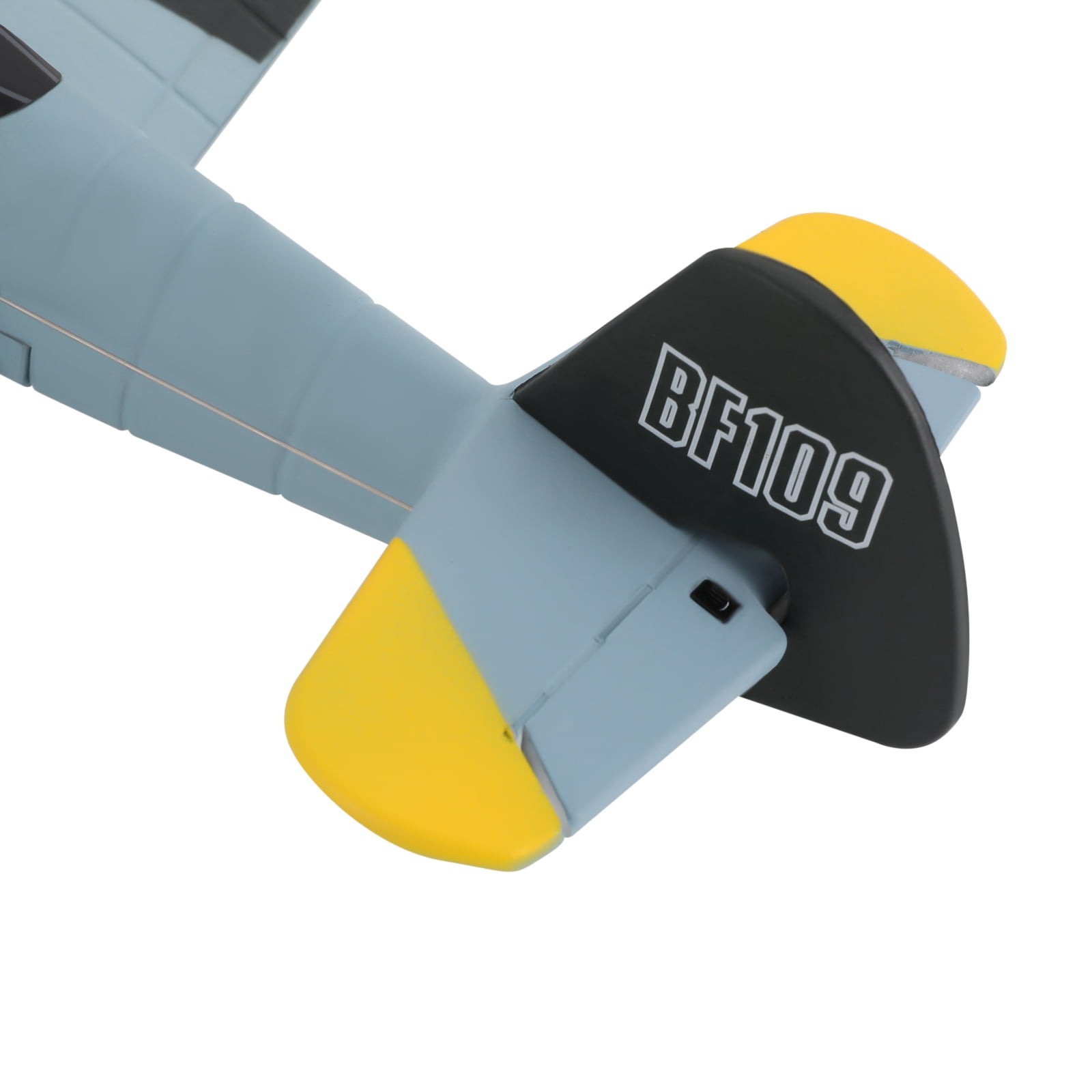 Vintage Fighter RC Airplane, 3-Channel Remote Control Plane with Dual Batteries and Spare Propellers
