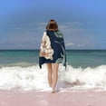 thumbnail image 6 of PHYHOO Blooming Vintage Flowers Microfiber Beach Towel for Adult Quick Dry Sand Free Lightweight Oversized Ultra Soft Skin-Friendly Swim Pool Travel Picnic Shower Bath Towel Blanket 30x60in, 6 of 8