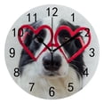 thumbnail image 6 of Valentine'S Day Round Wall Clock 10 Inch, Silent Non Ticking Wall Clocks Battery Operated, Simple Modern Decorativel Clock Style fits Any Home Decor, 6 of 6