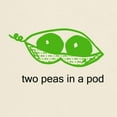 thumbnail image 3 of CafePress - Two Peas In A Pod Light T Shirt - Men's Classic Graphic T-Shirt, 3 of 4