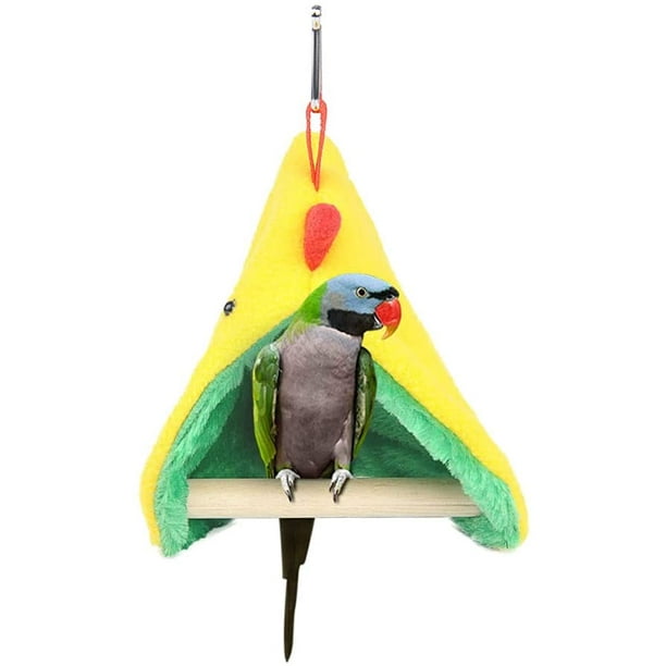 Hiver chaud nid d'oiseau maison lit hamac jouet pour animal de