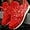 Red, variant on Women's Casual Breathable Crystal Bling Lace Up Sport Shoes Sneakers Glitter Tennis Sneakers Comfy Sparkly Rhinestone Bling Running Shoes Shiny Sequin Flat Heel Shoes