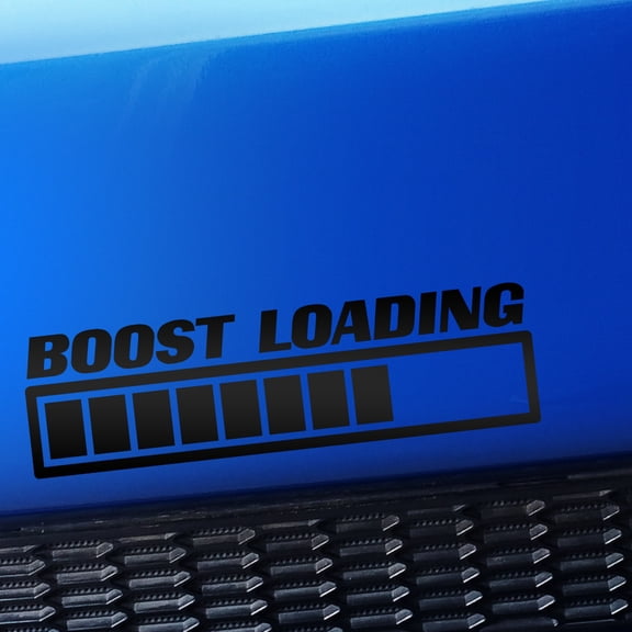Boost Loading - Vinyl Decal - Choose Color - [MATTE BLACK]