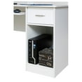 OneSpace Essential Computer Desk Hutch with PullOut Keyboard