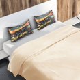 thumbnail image 5 of Yayeee Pillowcase Standard Size Set of 2 Satin Wrinkle Resistant Pillow Case, Black Sardines Pattern, 5 of 7