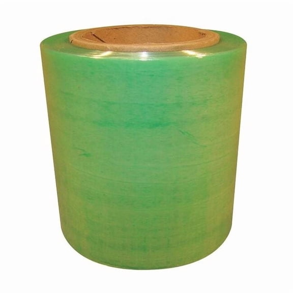 Stretch Wrap, 5" W x 1000 ft. L, 80 ga, Cast Style, Light Green, Standard Duty