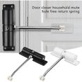 thumbnail image 4 of Automatic spring door closer, adjustable door spring closer for interior door, silent automatic door closer for door weights 20-35 kg, 4 of 5