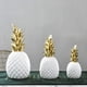 thumbnail image 2 of Piña Decorativa, Mediana, Blanca, 2 of 5