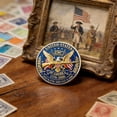 thumbnail image 3 of Superior-Grade 250 Years of Greatness Commemorative Coin - Durable American Anniversary Coin for Collectors, Patriotic Displays, and Historical Gifting, 3 of 6