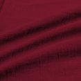 thumbnail image 5 of Only Moment Lightweight Soft Casual Shirts for Women 3/4 Sleeve V Neck Ruffle Sleeves Cotton and Linen Dressy Collared Shirts Trendy Business Casual Work Blouses Vacation Outfits 2026 Wine,S, 5 of 9