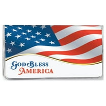 2 Yr Planner God Bless America Flag - Pocket Sized Calendar Ideal for Purses, Briefcases, or Backpacks – 6 ¾ inches x 3 5/8 inches