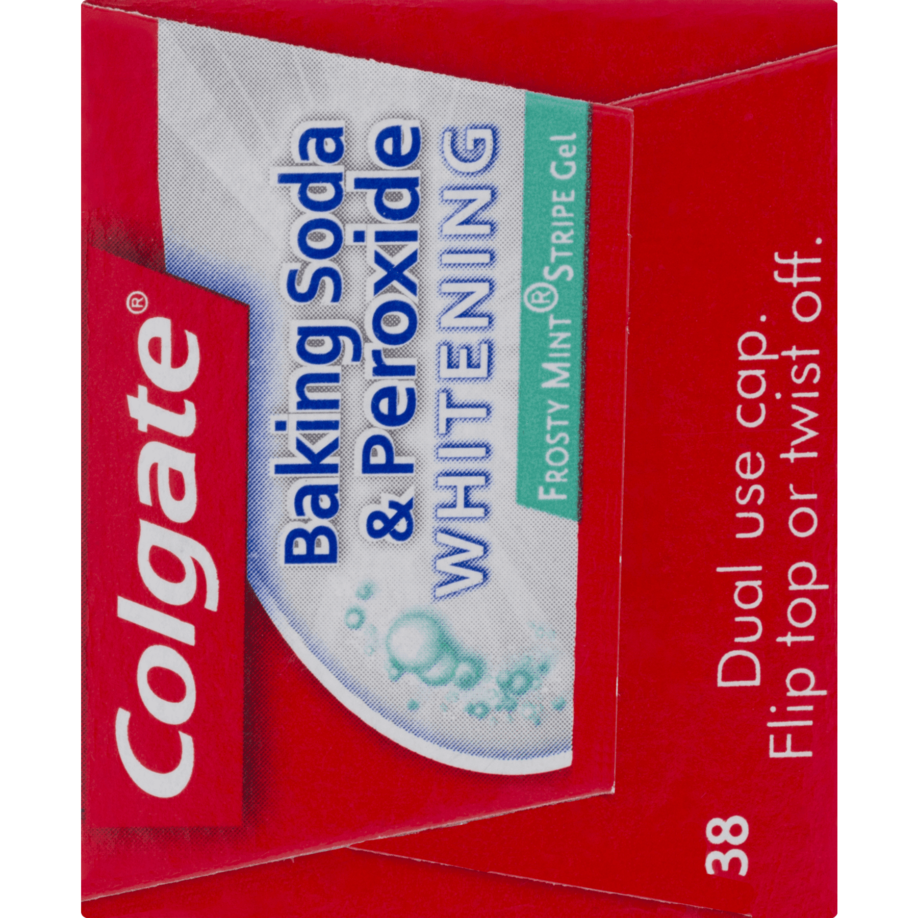 Colgate Fluoride Toothpaste Baking Soda & Peroxide Whitening Frosty Mint Stripe