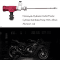 4X Motorcycle Hydraulic Clutch Master Cylinder Rod Brake Pump M10x1