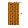 thumbnail image 5 of Halloween Pumpkin Face Silhouettes Shower Curtain 36"x72" ,Bathroom Decorative Shower Curtains Set with 12 Hooks,Modern Waterproof Washable Shower Curtain, 5 of 6