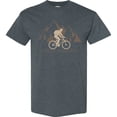 thumbnail image 3 of Inktastic Mountain Biking Adventure T-Shirt, 3 of 5
