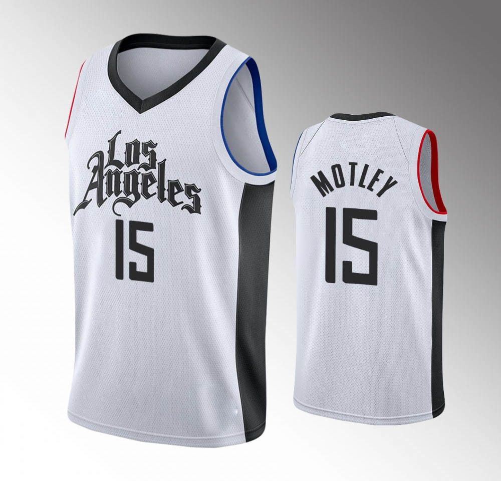 NBA_ Jersey Los Angeles Clippers''Men Kawhi Leonard Paul George Montrezl  Harrell Lou Williams Landry Shamet Navy Custom Jersey 