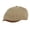Khaki, variant on Men's Leather Brim Cotton Duckbill Ivy Newsboy Cap Gatsby Hat Cabbie Cap
