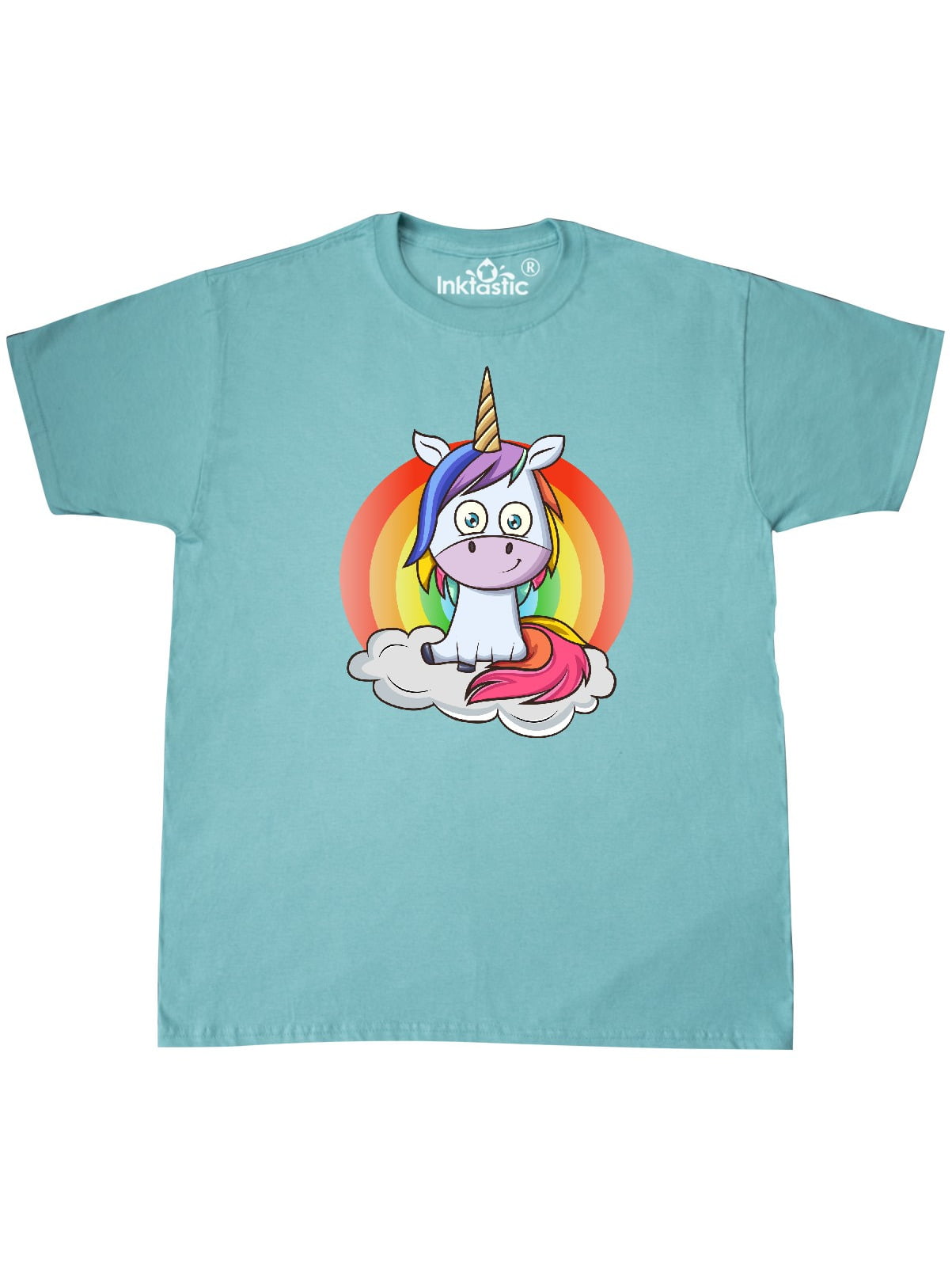 INKtastic - Unicorn Rainbow T-Shirt - Walmart.com - Walmart.com