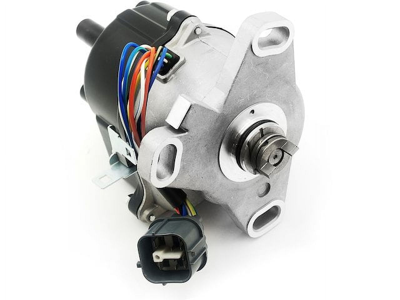Ignition Distributor with Cap and Rotor - Compatible with 1996 - 2001 Acura Integra Type-R GS-R (with TEC Distributor Electronic) with 9-Pin Square Connector 1997 1998 1999 2000
