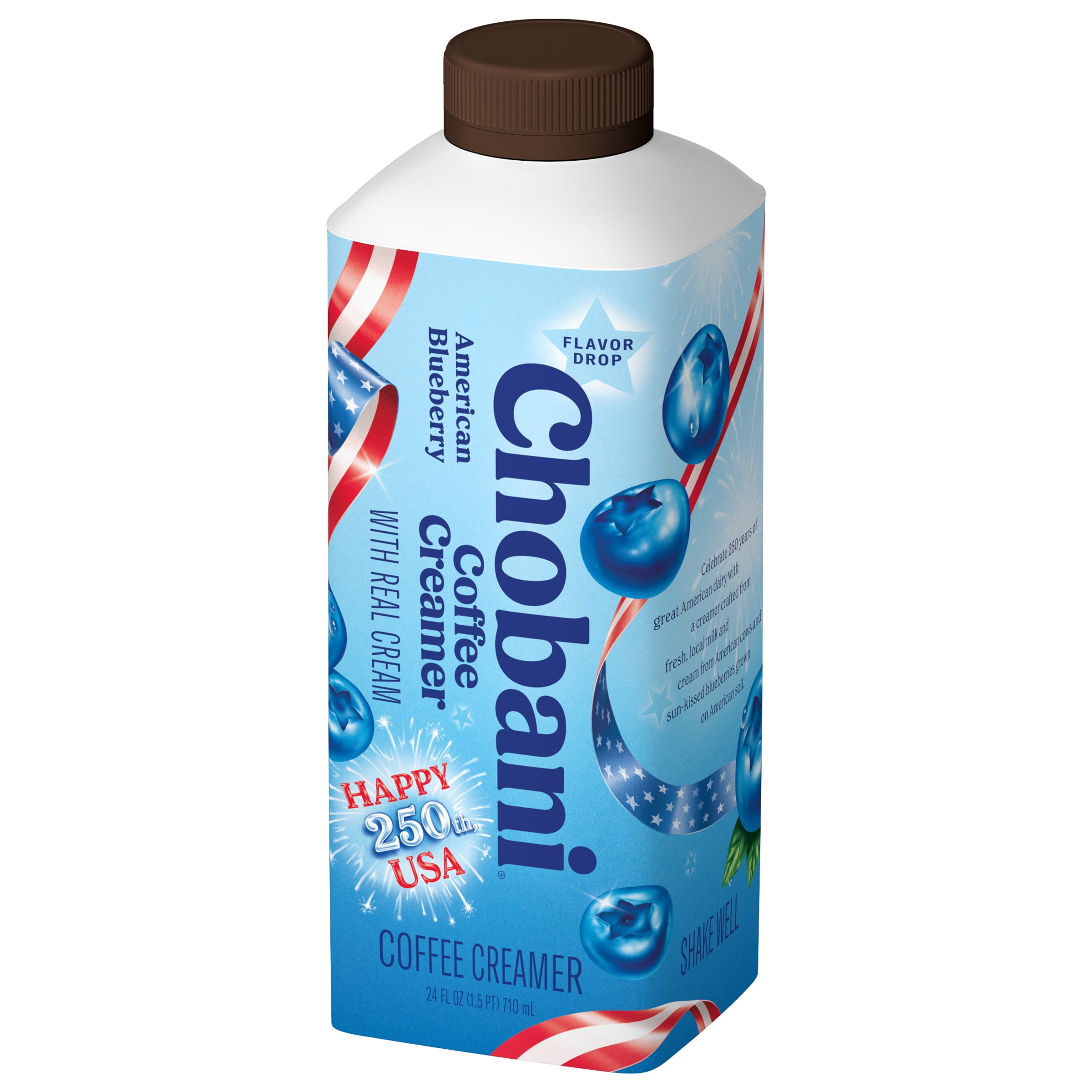 Chobani Coffee Creamer Limited Batch American Blueberry 24 fl oz Carton