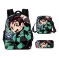 thumbnail image 4 of Demon Slayer: Kimetsu No Yaib Color Double Ghost Extresses 215 Backpack 3 Piece Set, 4 of 5