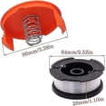 thumbnail image 4 of For Reflex Strimmer Black+decker A6481 Spool + 6 Pack Line, 4 of 5