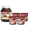 Nutella And Nutella And Go Bundle, 4 Count Chocolate Hazelnut Spread Snack Packs With Breadsticks And 35.3 Oz Bulk Nutella Jar, Perfect For Weekend Breakfast And Kids Lunch Box Snacks