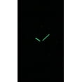 thumbnail image 2 of Casio Edifice Analog Chronograph Leather Strap Green Dial Quartz EFR-575CL-3A 100M Men's Watch, 2 of 3