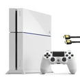 Sony PlayStation 4 500GB Gaming Console White 2 Controller Included