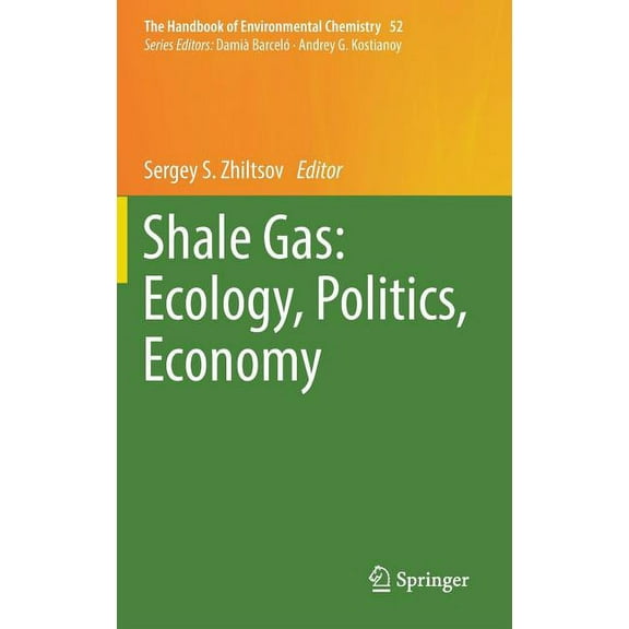 Handbook of Environmental Chemistry Shale Gas: Ecology, Politics, Economy, Book 52, (Hardcover)