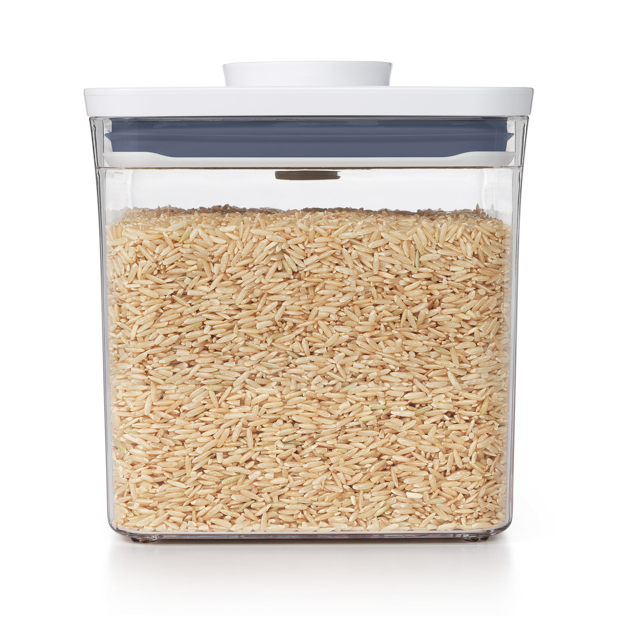 OXO POP Container 2.8-Qt Short Big Square Food Storage Container, White