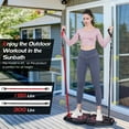 thumbnail image 4 of Costway Portable Home Gym Full Body Workout Equipment w/ 8 Exercise Accessories, 4 of 10