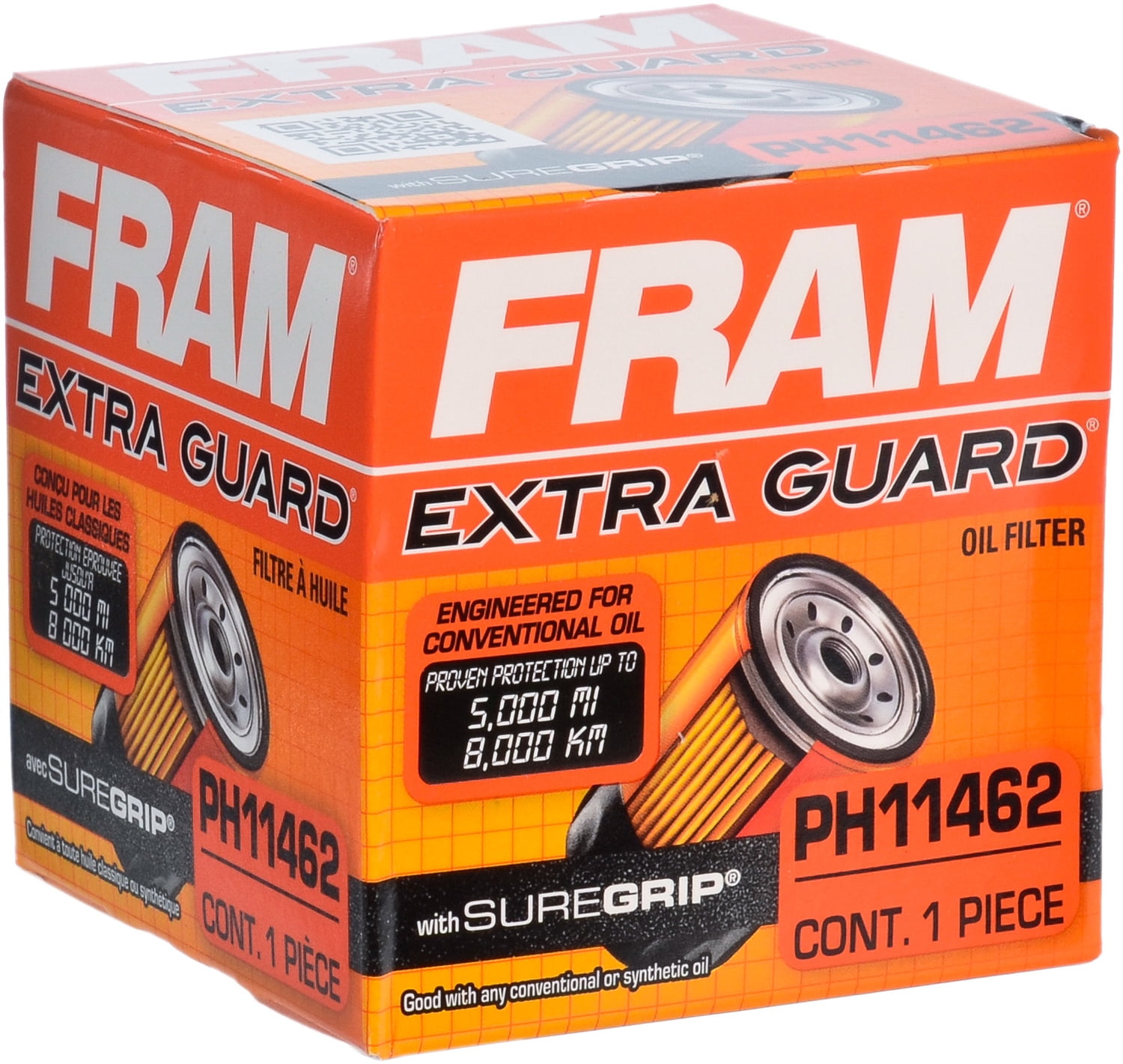 FRAM Extra Guard Oil Filter, PH11462